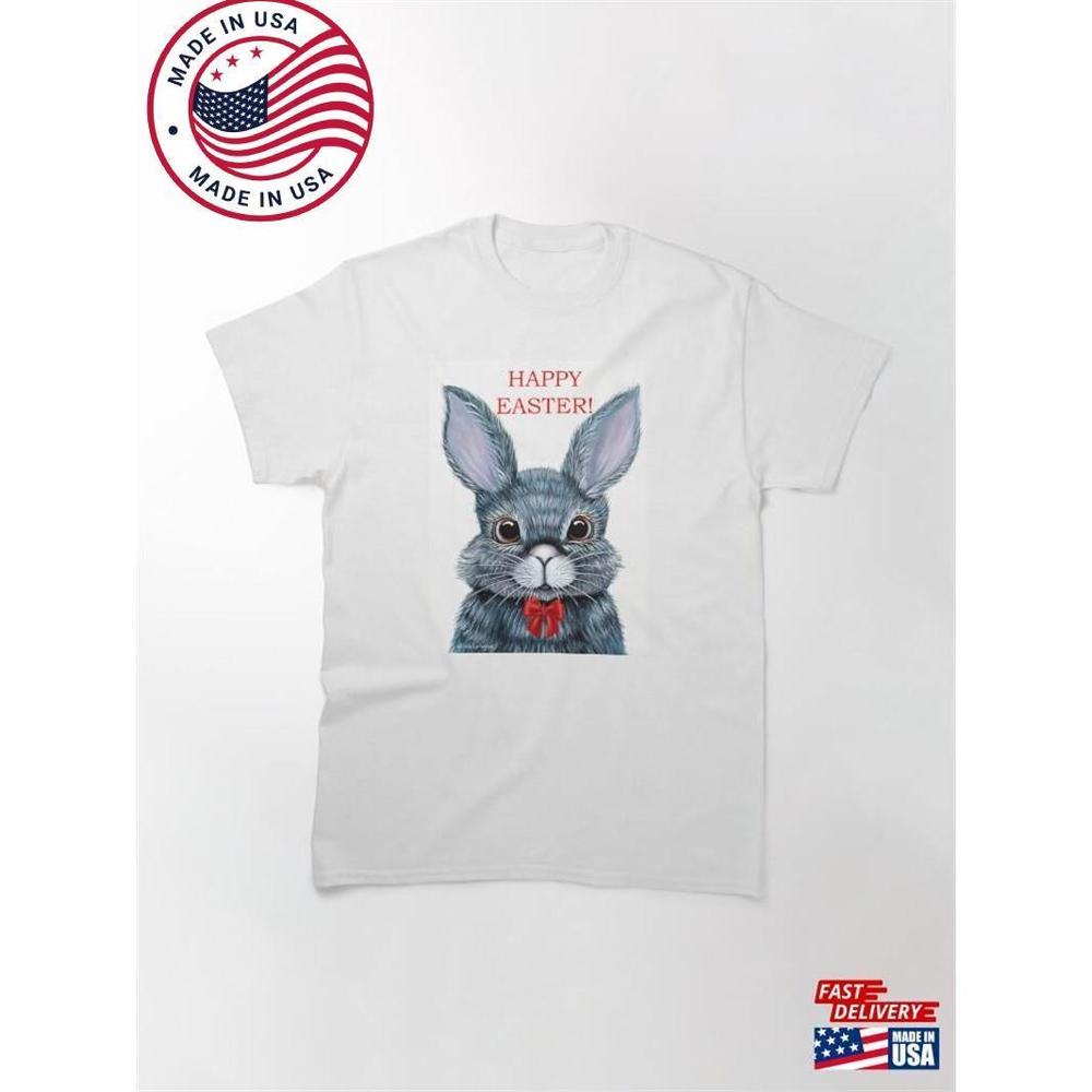 Easter Bunny Greetings Classic T-Shirt Unisex
